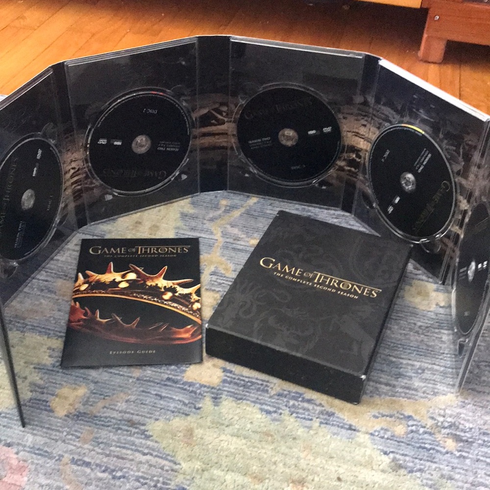 Game of thrones season 2 dvd set